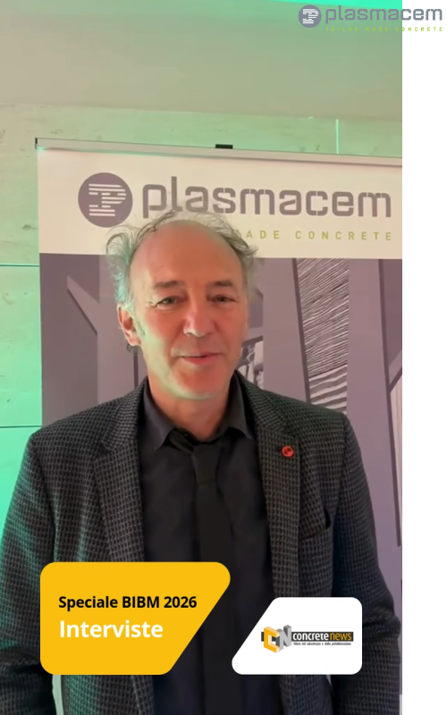 PLASMACEM - TAILOR MADE CONCRETE - INTERWIEW TO BIBM 2026 ROME