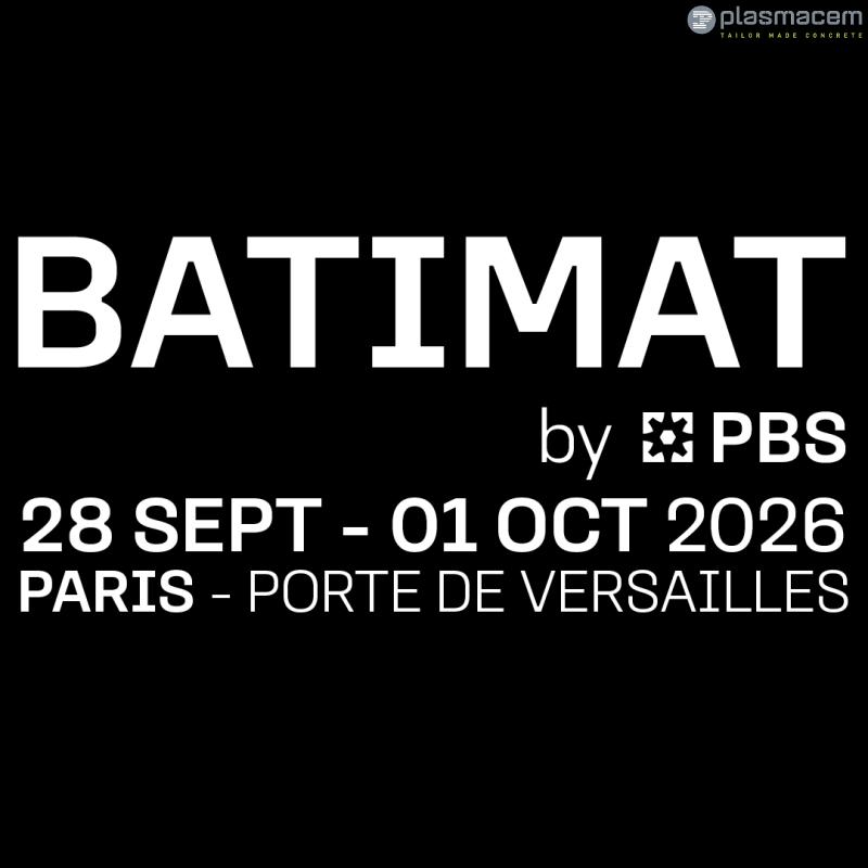 PLASMACEM - TAILOR MADE CONCRETE - BATIMAT 2024