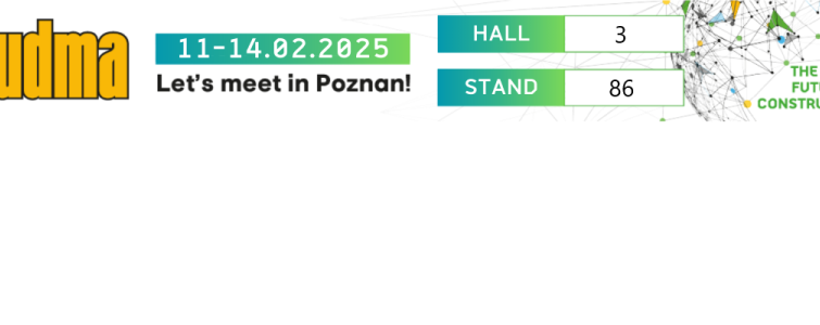 PLASMACEM - TAILOR MADE CONCRETE - EXPOSITION BUDMA 11-14 FEBRUARY 2025 - POLAND