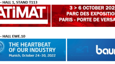 PLASMACEM - TAILOR MADE CONCRETE - FIERA BATIMAT DAL 03 AL 06 OTTOBRE 2022