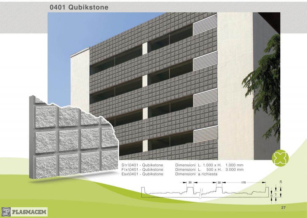 0401 QUBIKSTONE Matrici Per Il Calestruzzo Architettonico 